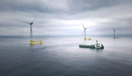 Primul proiect eolian plutitor din Marea Celtică care a primit certificare independentă de la BV