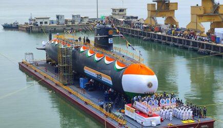Submarinul indian „INS Vagsheer”  intra în teste de port, urmând a fi livrat   la sfârșitul anului 2023