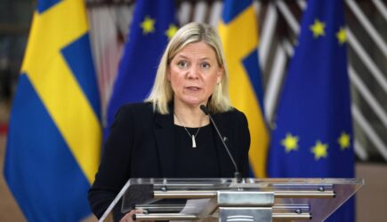 Premierul suedez va cere luni sprijinul Parlamentului pentru aderarea la NATO: O candidatură comună cu Finlanda, „cel mai bun” lucru pentru Suedia și securitatea sa