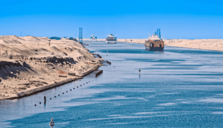 Autoritatea egipteană a Canalului Suez declară că veniturile din aprilie ating cele mai mari valori istorice, 629 de milioane de dolari