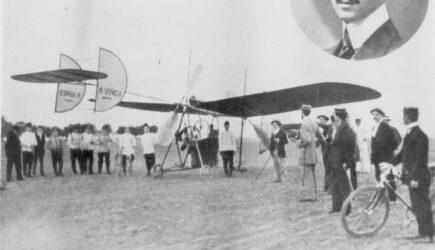 112 ani de la un moment istoric pentru omenire: Primul zbor al lui Aurel Vlaicu cu un aparat proiectat și construit de el