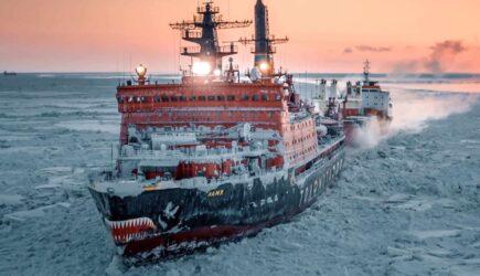 Topirea gheții arctice poate modifica rutele de transport maritim internațional