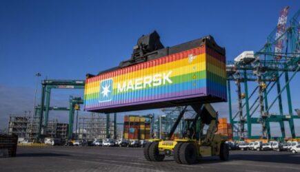 Maersk Rainbow Container participă la festivalul și parada Charlotte Pride, un simbol al incluziunii și diversității