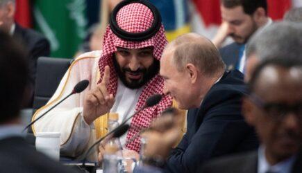 Putin și  conducătorul saudit de facto, prințul moștenitor Mohammed bin Salman râd de noi